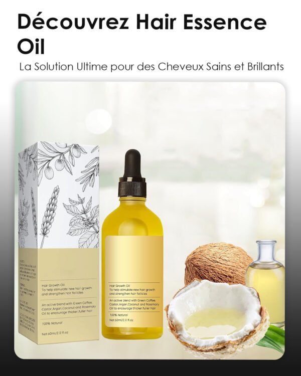 Huile essentielle pour les cheveux