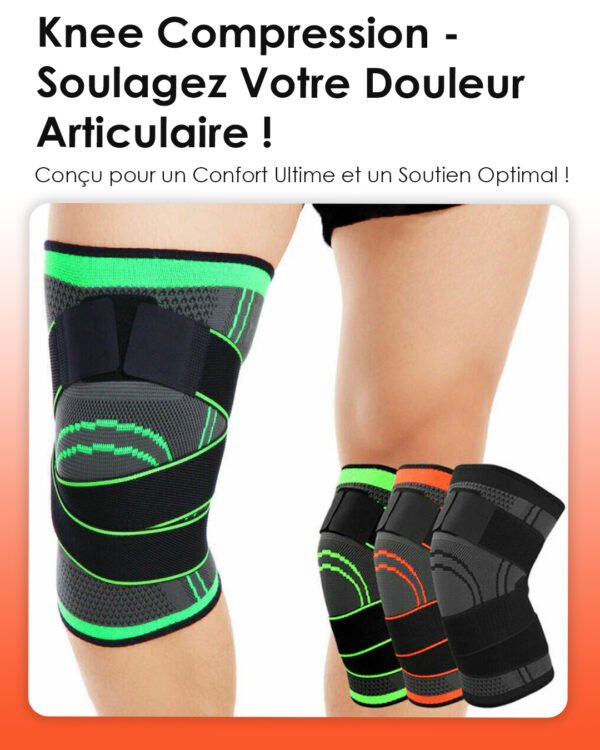 Genouillère médicale avec sangle réglable